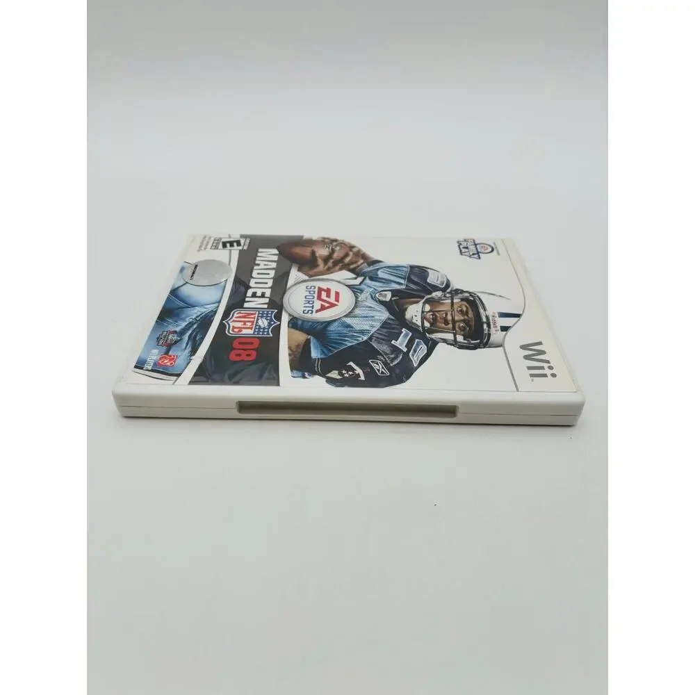 Madden NFL 08 (Nintendo Wii) CIB COMPLETE Tested Works VG Condition